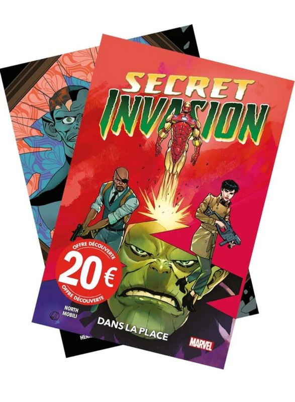 Secret Iinvasion - pack découverte - Dans la Place + Bienvenue chez Skrulls